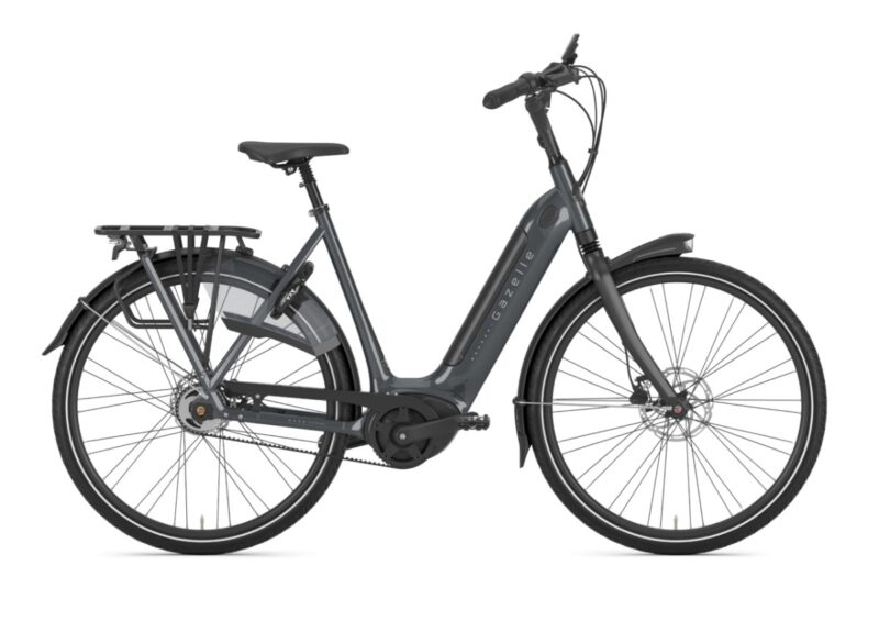 Gazelle Grenoble C5 HMB Anthracite Grey Glans 2023 - Afbeelding 3