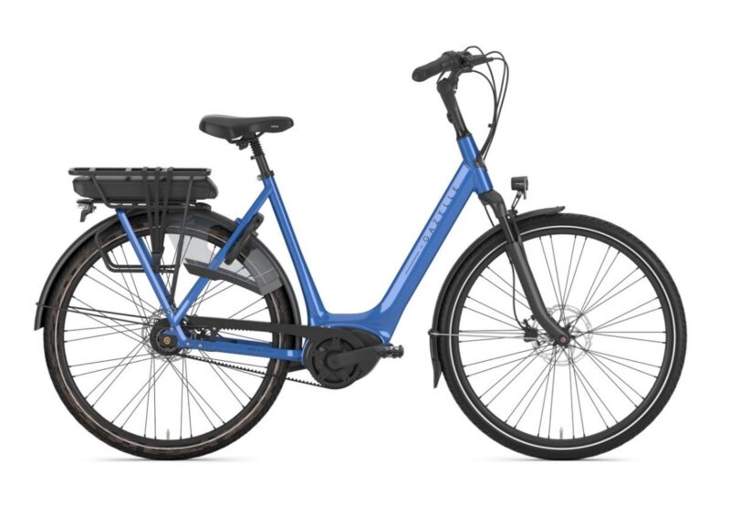 Gazelle Orange test e-bike Tropical Blue Glans 2025