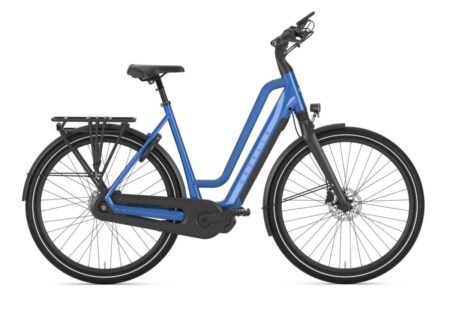 Gazelle Chamonix HMS test e-bike Tropical Blue Glans 2021