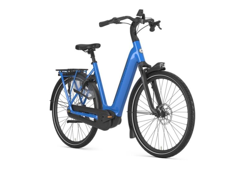 Gazelle Grenoble test e-bike Tropical Blue Glans 2025 - Afbeelding 3