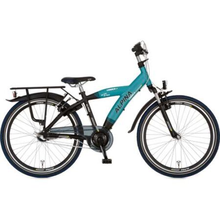 Alpina Fiets Yabber J26 Pacific Blue Matt - Jet Black 2021